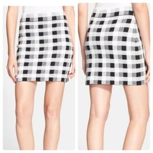 Theory Hoolen G Print Mini Skirt
